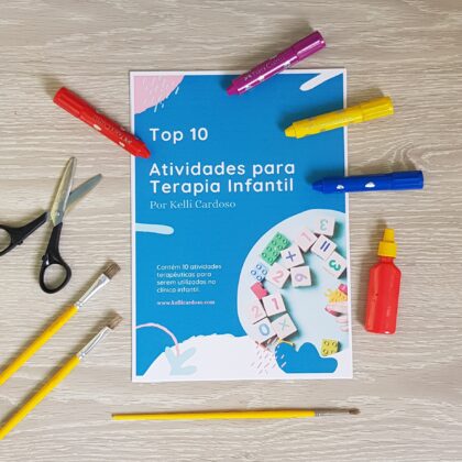 E-book: Top 10. Atividades para Terapia Infantil